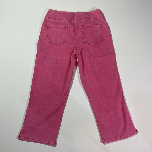 Belle Beach by Kim Gravel Tall Delray Denim Cropped Jean NEW 12T - Picture 4 of 10